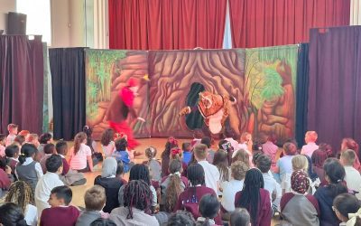 M and M Productions visit Scoil Mhuire